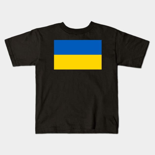 Ukraine Kids T-Shirt by Wickedcartoons
